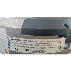 Ebmpapst R3G630-RB32-03 380-480V 5.5A 3600W Cooling Fan - Original New
