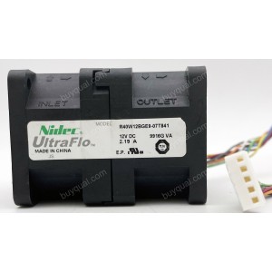 Nidec R40W12BGE9-07T841 12V 2.19A 8wires Cooling Fan - Replacement