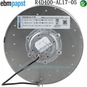 Ebmpapst R4D400-AL17-05 M4D110-GF 400V 1.01/1.22A Cooling Fan - Original New