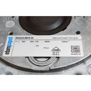 Ebmpapst R4D630-RB19-05 380V 7.2A Cooling Fan