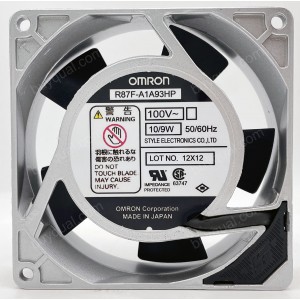 Omron R87F-A1A93HP 100V 0.13A 10/9W 2wires Cooling Fan