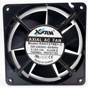 XFAN RAH1278B1-C 220-240V 0.12A Cooling Fan
