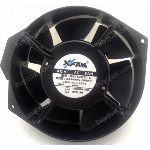 XINRUILIAN RAH1538B1-C 220/240V 0.16/0.17A 2wires cooling fan