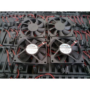 XFAN RDD8015B1 12V 0.27A 2wires Cooling Fan
