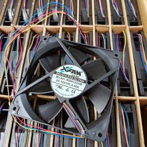 RUILIAN RDH1225B 12V 0.40A 4wires cooling Fan