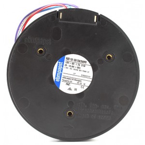 Ebmpapst RER101-36/12N/2HHPR RER10136/12N/2HHPR 12V 1.7A 21W 4wires Cooling Fan 