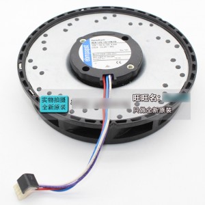 Ebmpapst RER125-19/12N/2A 12V 0.72A 8.6W 4wires Cooling Fan