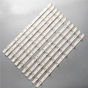 Sharp RF-AJ490E32-0601R-01 LED Backlight Strips for LC-49CFF5001K LC-49CFE6032E - 11 Strips