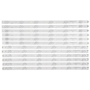 Sharp RF-AJ550E30-0601L-05 RF-AJ550E30-0601R-05 LED Backlight Strips - 12 Strips for LC-55CUF8472ES LSC550FN13 LC-55CUG8461KS 