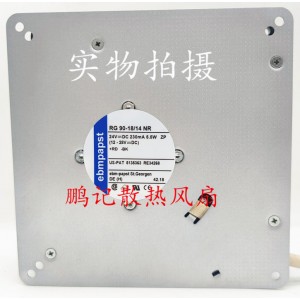 Ebmpapst RG90-18/14NR RG9018/14NR 24V 230mA 5.5W Cooling Fan 