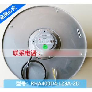 SHIRO RHA400D4.123A-2D 380V 1.1A 0.48kW 8wires Cooling Fan 