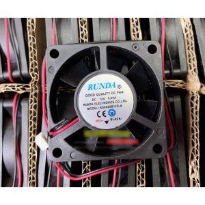RUNDA RS6020B12D-A 12V 0.09A 2wires Cooling Fan 