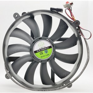 SUPER FLOWER RL4G S2003012L 12V 0.35A 2 wires Cooling Fan