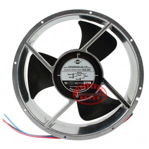SINWAN S254RAN-22-1(7) S254RAN-22-1/2 220/240V 60/75W 2wires Cooling Fan 