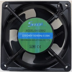 SEADA SA1238A2 220/240V 0.09A 2 wires Cooling Fan