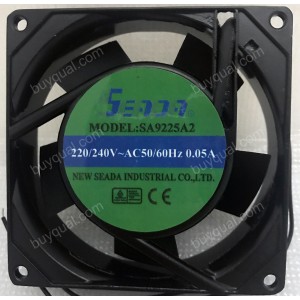 SEADA SA9225A2 220/240V 0.05A 2wires Cooling Fan