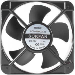 SOKFAN SD2006HD2-XY 24V 1.6A Cooling Fan 