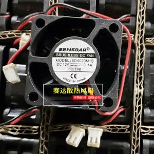 SENSD SD4020M1S 12V 0.1A 2wires Cooling Fan