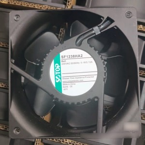 SOTOP SF1238HA2 230V 0.16/0.13A 2wires Cooling Fan 