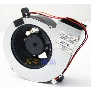 Toshiba SF8028H12-01A 12V 300mA 3wires Cooling Fan