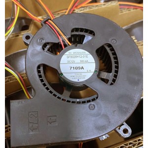 Toshiba SF8028H12-01E 12V 300mA 3wires Cooling Fan