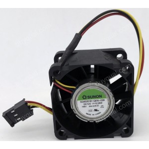 SUNON SG40281B1-Q03U-G99 12V 6.24W 3wires cooling fan