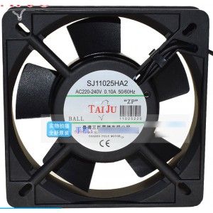 SANJUN SJ11025HA2 220/240V 0.10A 2wires Cooling Fan