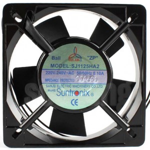 SANJUN SJ1125HA2 200/240V 0.10/0.09A 18/15W Cooling Fan