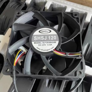 SHSJ SJ12038H24B 24V 0.8A 5wires Cooling Fan 