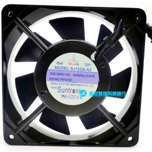 SANJUN SJ1225LA2 220-240V 0.07A 2wires Cooling Fan 