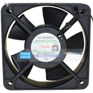 TANJU SJ13538HA2 220/240V 0.14A 2wires Cooling Fan