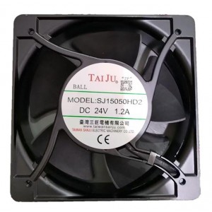 SANJU SJ15050HD2 24V 1.2A 29W 2wires Cooling Fan 