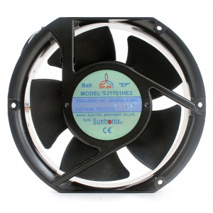 SANJUN SJ1751HE2 200/240V 0.40A 2 Wires Cooling Fan 