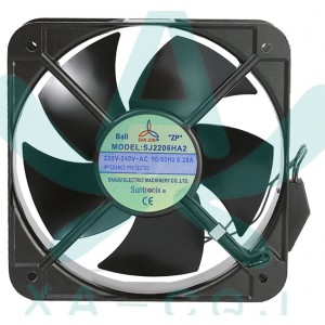 SANJU SJ2206HA2 220/240V 0.28A 2wires Cooling Fan
