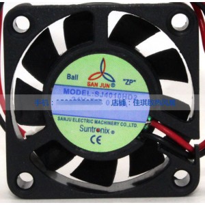 SANJU SJ4010HD2 24V 0.13A 0.14A 2wires Cooling Fan