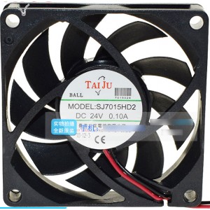 SANJU SJ7015HD2 24V 0.34A 2wires cooling fan