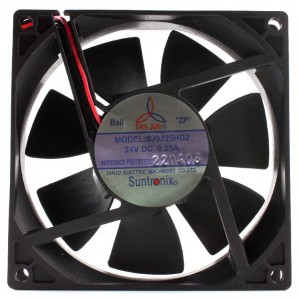 SANJU SJ9225HD2 24V 0.2A 2wires Cooling Fan
