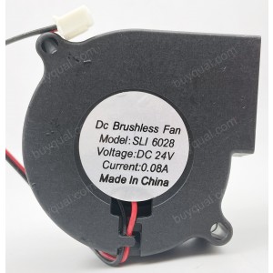 BQ SLI6028 24V 0.08A 2wires Cooling Fan