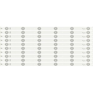 Sharp/Hisense SVH550AF2 SVH550AF2_6LED_REV02_150410 SVH550AF2_6LED_REV01_140919 LED Backlight Strips 55H7B 55H7B2 55H7C (10 Strips)