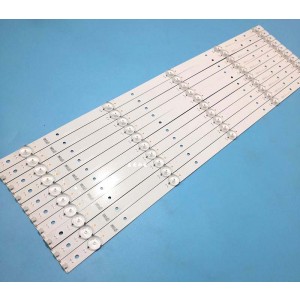 Hisense SVH550AN9-REV02-5W1C0P-RJW1 SVH550AN4-REV02-5W1C0P-RJW1 LED Backlight Strips - 10 Strips