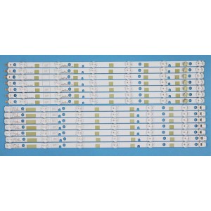 Toshiba SVT420A81_REV03_L-TYPE_130613 LED Backlight Strips for 42L7453RB 42L7453D - 14 Strips