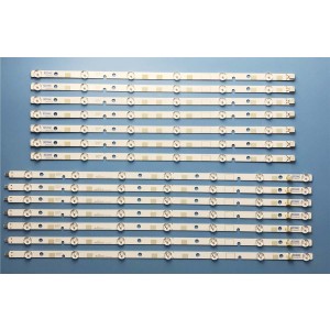 Toshiba SVT470A47_REV04_L-TYPE_13071 SVT470A47_REV04_R-TYPE_13071 LED Backlight Strips for 47L7453D LC470DUK - 14 Strips