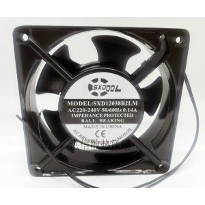 SXDOOL SXD12038B2LM 220-240V 0.14A 2wires Cooling Fan 