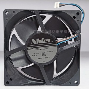 Nidec T10T12MS1M5-57J35 12V 0.4A 4wires Cooling Fan