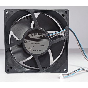 NIDEC T10T13MS1M5-57J33 13V 0.37A 4wires Cooling Fan