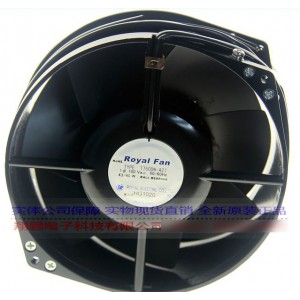 ROYAL FAN T1750DW-A27 100V 43/40W 2wires Cooling Fan 