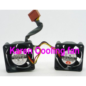 SuperRed CHA4012DB-OM-A 12V 0.18A 3wires cooling --2 fans