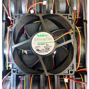 Nidec T92T12MGA7-53 T92T12MGA7-53J351 12V 0.18A 3wires Cooling Fan 