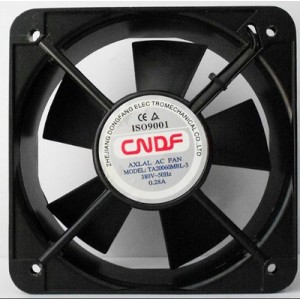 CNDF TA20060MBL-3 380V 0.28A 2wires Cooling Fan 
