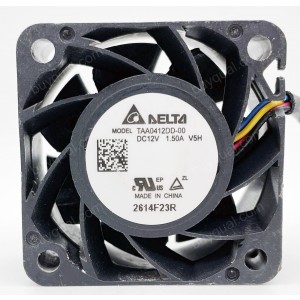 DELTA TAA0412DD-00 12V 1.5A 4wires Cooling Fan